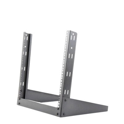 Rack de 19", 9 UR,  Para Uso en Mesa. Ideal para Instalaciones, Temporales / Pruebas / Exhibición