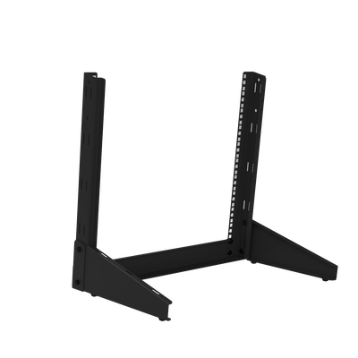 Rack de 19", 9 UR,  Para Uso en Mesa. Ideal para Instalaciones, Temporales / Pruebas / Exhibición