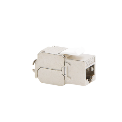 Módulo Jack Keystone Cat5e Blindado (STP) sin herramienta (toolless)
