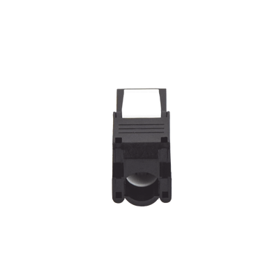 Módulo Jack Keystone Cat6A (toolless), con terminación en ángulo 180 º Color Negro, Compatible con Faceplate y Patchpanel Linkedpro