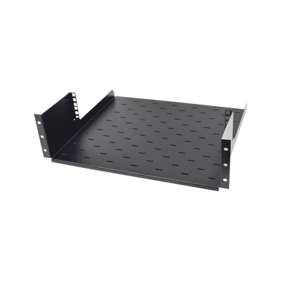 Rack Abierto de Montaje en Pared, de 19in, de 2 Unidades de Rack, con Charola de 460 mm de Profundidad, Se envía el Gabinete Armado.