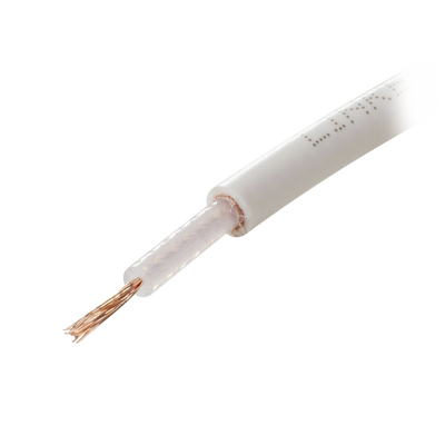 Carrete de 100 metros de Cable Tipo RG58AU, con Forro Blanco
