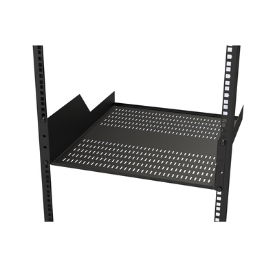 Charola Ventilada para Rack de 19", 50 cm de Profundidad, 3UR. Capacidad carga: 25 Kg
