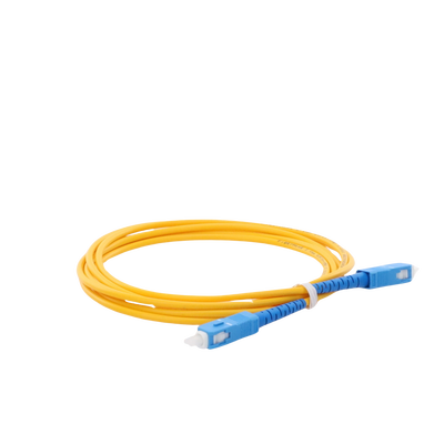 Jumper de Fibra Óptica Monomodo SC/UPC-SC/UPC Simplex de 2 metros,  3mm