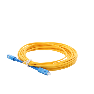 Jumper de Fibra Óptica Monomodo SC/UPC-SC/UPC Simplex de 6 metro, 3mm