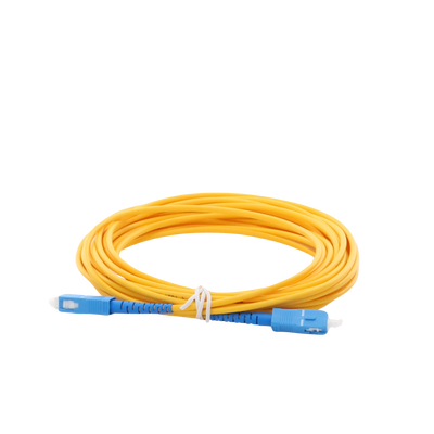 Jumper de Fibra Óptica Monomodo SC/UPC-SC/UPC Simplex de 6 metro, 3mm