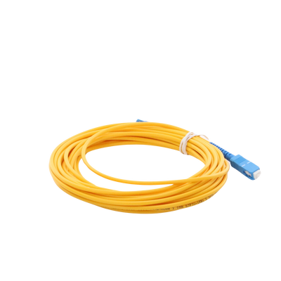 Jumper de Fibra Óptica Monomodo SC/UPC-SC/UPC Simplex de 6 metro, 3mm