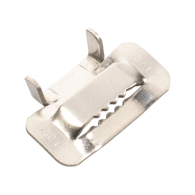 Hebilla de Acero Inoxidable T, 3/4", 100 piezas
