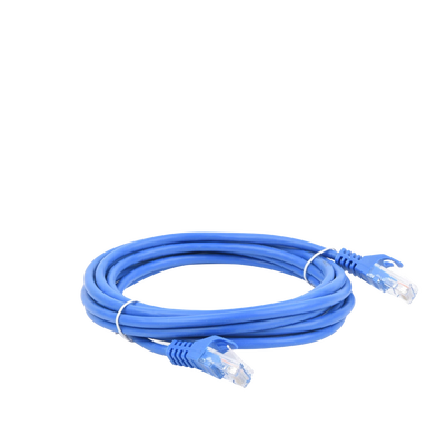 Cable de parcheo UTP Cat5e - 3 m - azul