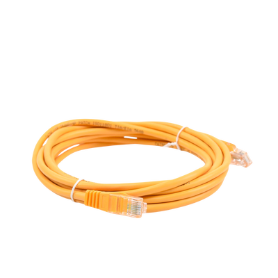 Cable de parcheo UTP Cat5e - 3.0m. - Amarillo