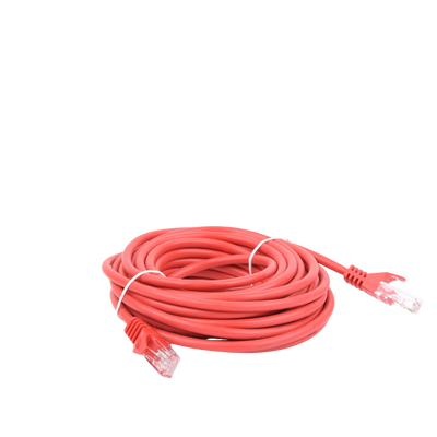 Cable de Parcheo UTP Cat5e - 7.0m. - Rojo