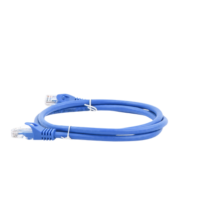 Cable de parcheo UTP Cat6 - 1 m - azul