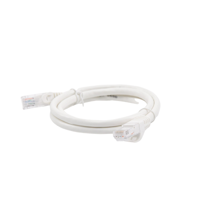 Cable de parcheo UTP Cat6 - 1 m - blanco