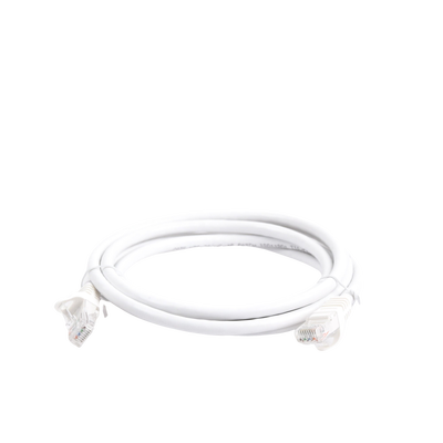 Cable de parcheo UTP Cat6 - 2 m - blanco
