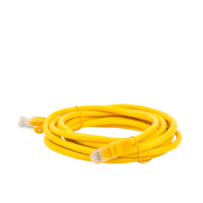 Cable de parcheo UTP Cat6 - 3.0m. - Amarillo