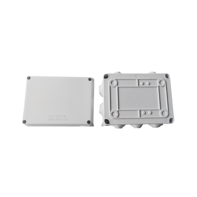 Caja de Conexiones Impermeable IP65, 10 Entradas, Dimensiones 150 x 110 x 70 mm, para Instalaciones Industriales, Comerciales y Residenciales, Incluye Tornillería para su Instalación