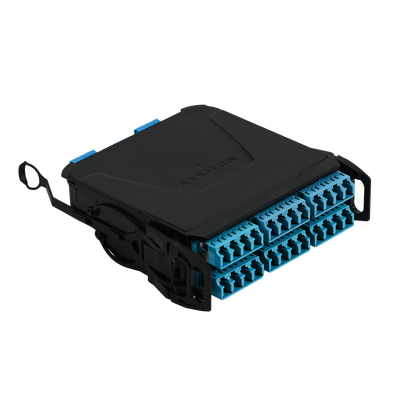 Módulo Plug & Play LightVerse, Hasta 24 fibras, Base 12 Hembra, "Shuttered" LC/UPC para fibra Monomodo, UL Loss