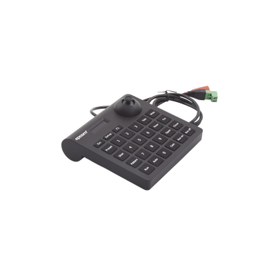 Mini Teclado controlador PTZ con pantalla LCD y joystick altamente resistente
