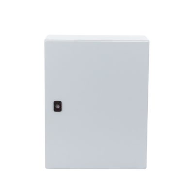 Gabinete de Uso Exterior NEMA 4/12; IP66; IK10, 500 x 400 x 260 mm, De Acero, Color Gris Claro