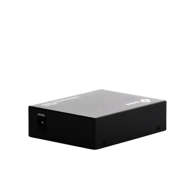 Convertidor Fibra Óptica Monomodo / 1 Puerto RJ45 10/100/1000 Mbps / Puerto Fibra Óptica SC 1000 Mbps / Hasta 20 Km / Plug and Play