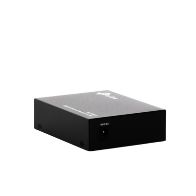 Convertidor Fibra Óptica Monomodo / 1 Puerto RJ45 10/100/1000 Mbps / Puerto Fibra Óptica SC 1000 Mbps / Hasta 20 Km / Plug and Play