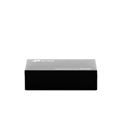 Convertidor Fibra Óptica Monomodo / 1 Puerto RJ45 10/100/1000 Mbps / Puerto Fibra Óptica SC 1000 Mbps / Hasta 20 Km / Plug and Play