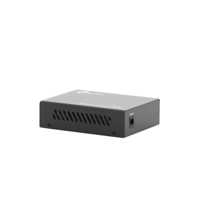 Convertidor Fibra Óptica Monomodo o Multimodo / 1 Puerto SFP 1000 Mbps / 1 Puerto RJ45 10/100/1000 Mbps / Plug and Play