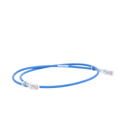 Patch Cord MC5 Modular Cat5e UTP, CM/LS0H, 3ft, Color Azul, Versión Bulk (Sin Empaque Individual)