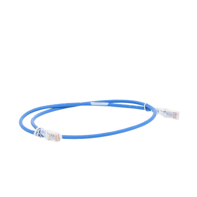 Patch Cord MC5 Modular Cat5e UTP, CM/LS0H, 5ft, Color Azul, Versión Bulk (Sin Empaque Individual)