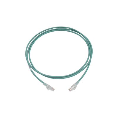 Patch Cord MC6 Modular Cat6 UTP, CM/LS0H, 7ft, Color Verde