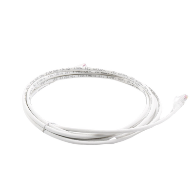 Patch Cord MC6 Modular Cat6 UTP, CM/LS0H, 10ft, Color Blanco, Versión Bulk (Sin Empaque Individual)