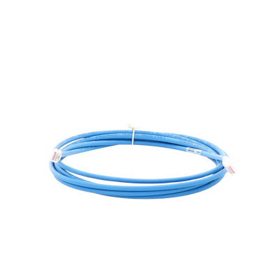 Patch Cord MC6 Modular Cat6 UTP, CM/LS0H, 10ft, Color Azul, Versión Bulk (Sin Empaque Individual)