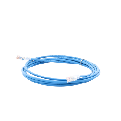 Patch Cord MC6 Modular Cat6 UTP, CM/LS0H, 10ft, Color Azul, Versión Bulk (Sin Empaque Individual)