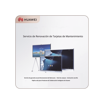 Tarjeta de Servicio de Mantenimiento HiCare RFR por un año para IdeaHub IHS2-65SA, IHB2-75PB y IHB2-86PB