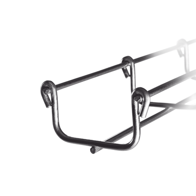 Charola Tipo Malla 33/50 mm, Acabado Electro Zinc, Hasta 26 Cables Cat6, Tramo de 3 Metros