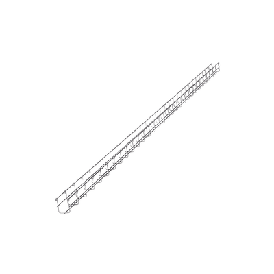 Charola Tipo Malla 66/50 mm, Acabado Electro Zinc, Hasta 53 Cables Cat6, Tramo de 3 Metros