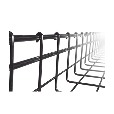 Charola Tipo Malla 116/150 mm, Acabado Electro Zinc, Hasta 277 Cables Cat6, Tramo de 3 Metros