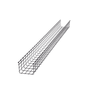 Charola Tipo Malla 116/200 mm, Acabado Electro Zinc, Hasta 369 Cables Cat6, Tramo de 3 Metros