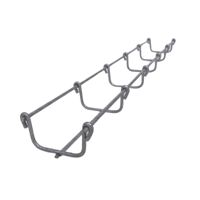 Charola Bimetálica Tipo Malla 33/50 mm, Ideal Para Utilizarse al Exterior o Zonas Húmedas, Hasta 26 Cables Cat6, Tramo de 3 Metros