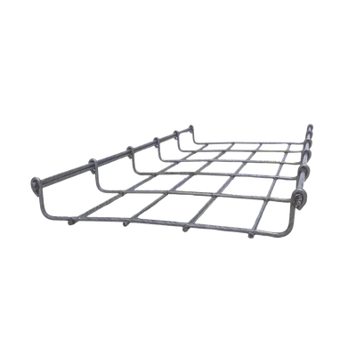 Charola Bimetálica Tipo Malla 33/200 mm, Ideal Para Utilizarse al Exterior o Zonas Húmedas, Hasta 105 Cables Cat6, Tramo de 3 Metros