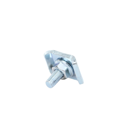 Tornillo encastrado milimétrico, con acabado Electro Zinc