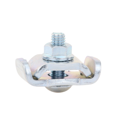 Kit 1 para unir tramos de charolas, con acabado Electro Zinc