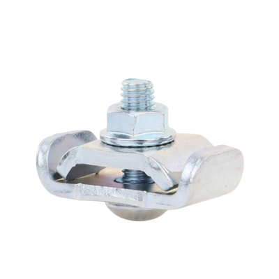 Kit 1 para unir tramos de charolas, con acabado Electro Zinc