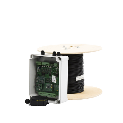 MICALERT Cable Sensor para Paredes, barandales , Rejas rígidas / 1 zona de 75 metros de protección