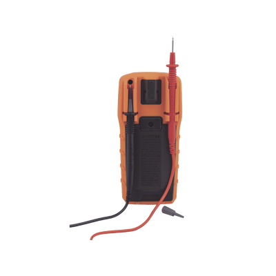 Multímetro Digital con Selección Manual Rango 600V CAT III con Protección de Alerta LED del Cable de Prueba
