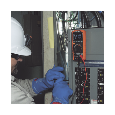 Multímetro Digital de Rango Automático con TRMS 1000V Medición de Temperatura y Baja Impedancia