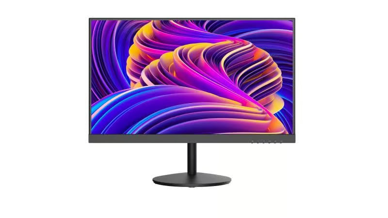 Monitor LED FullHD (1080p) de 24" / Ideal para CCTV, Oficina y Hogar / Entrada HDMI-VGA-BNC / Montaje VESA ( 75 X 75) / Uso 24/7 / Backlight E-LED / Ultra Delgado.