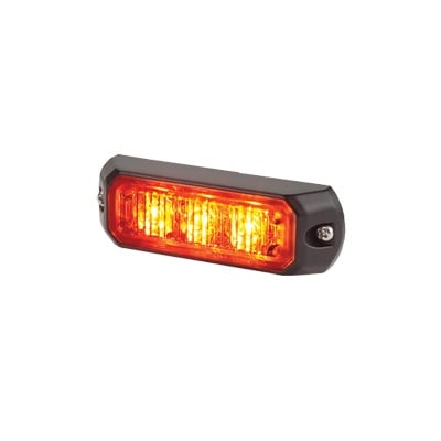 Luz auxiliar de 3 LEDs, 12 Vcc, 0.7 A, color ámbar