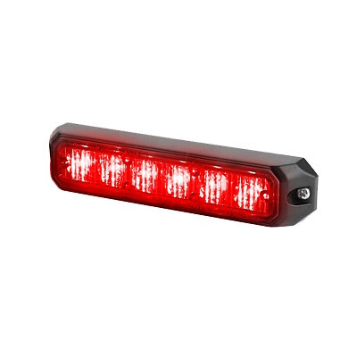 Luz auxiliar de 6 LED?s, 12 Vcc, 1 A. Color Rojo