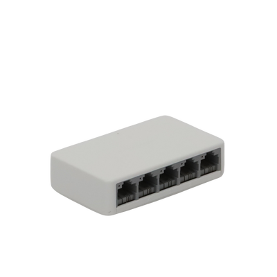 Switch NO Administrable / Para escritorio /  5 puertos 10/100 Mbps / Diseño Compacto / Plug and Play
